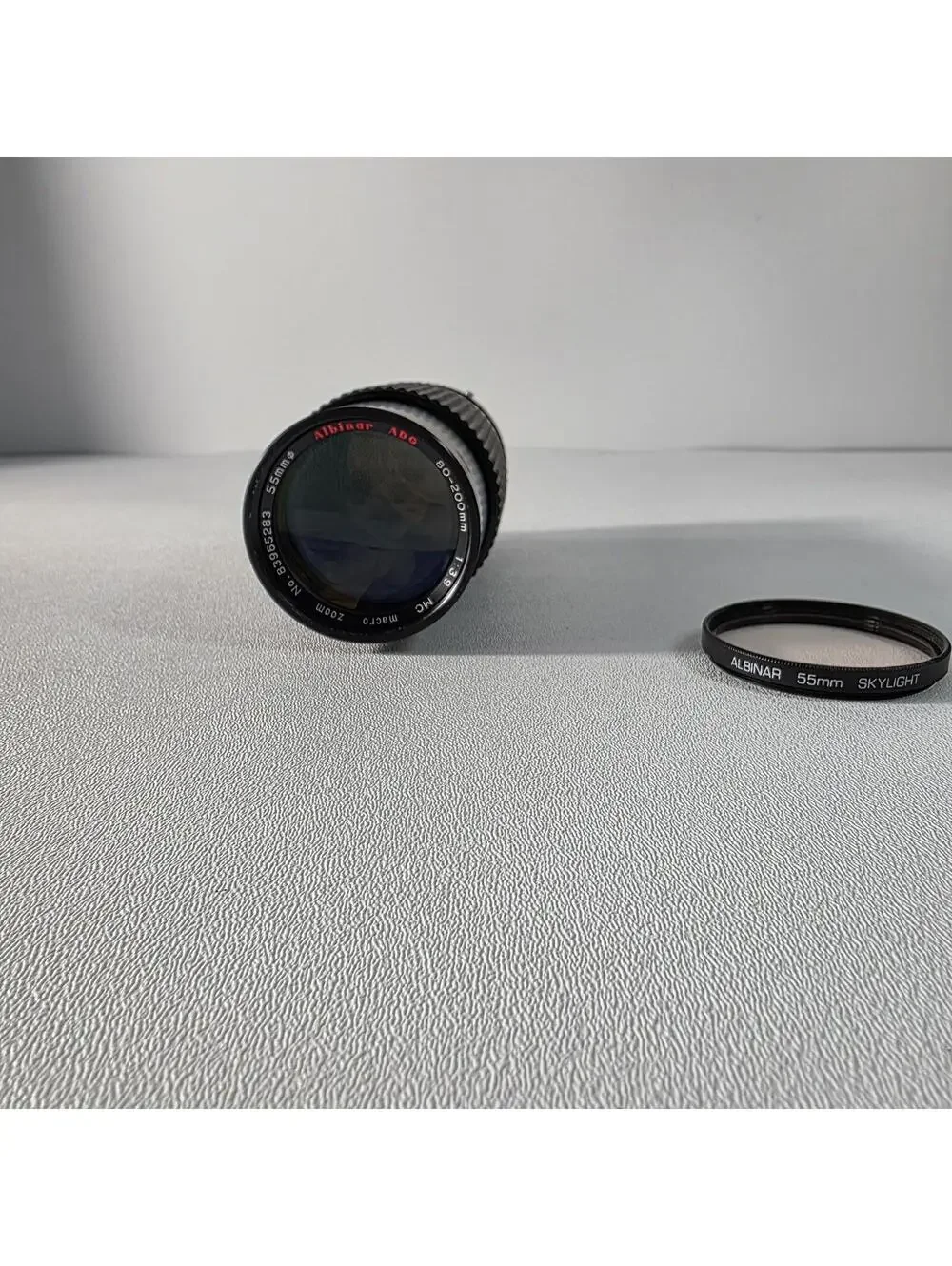 Albinar ADG 80-200mm 1:3.9 Macro Zoom Lens for Canon FD Mount - Black